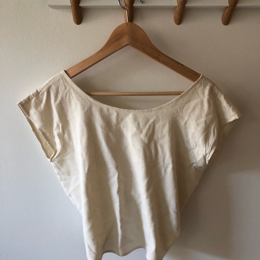 Elizabeth Suzann Maxine Crop in Silk Crepe